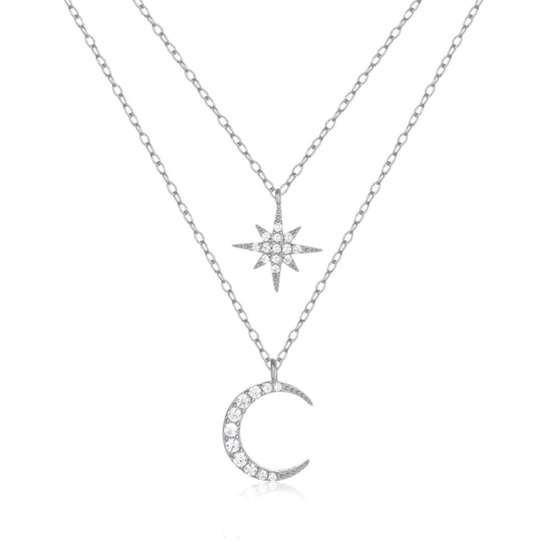 Dream Zirconia Double Necklace