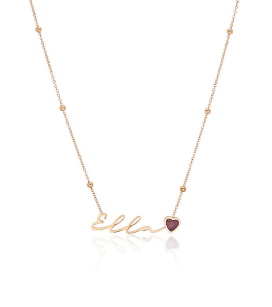 Ella Personalised Birthstone Necklace