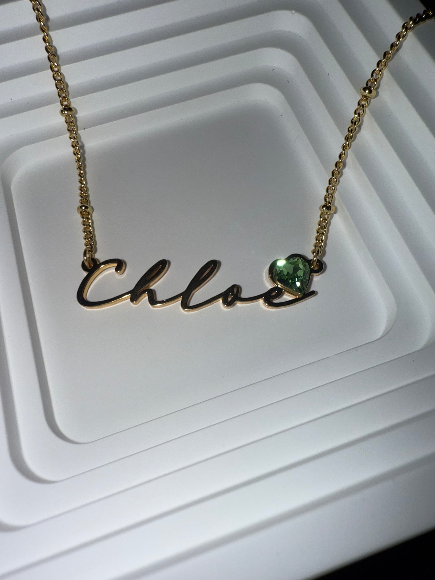 Ella Personalised Birthstone Necklace