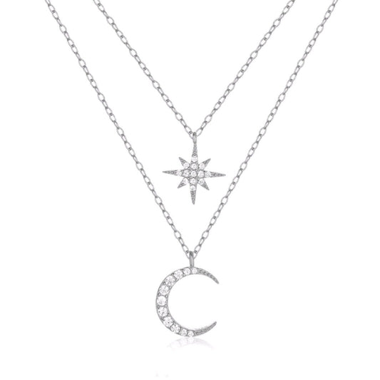 Dream Zirconia Double Necklace