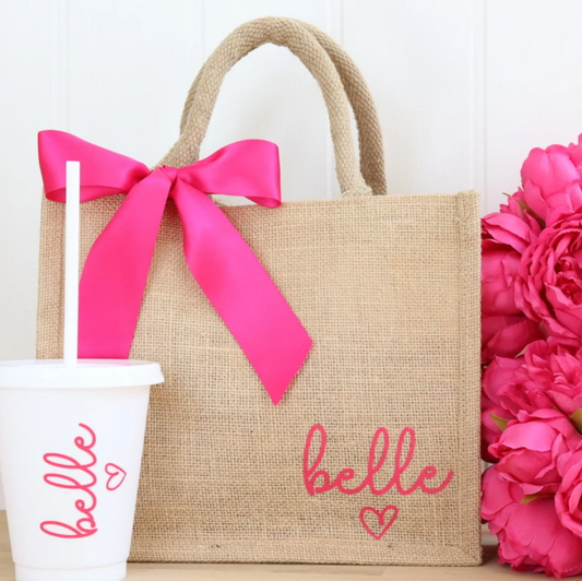 Personalised Tote Bag & Cup